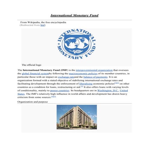 IMF(INTERNATIONAL MONETARY FUND).pptx