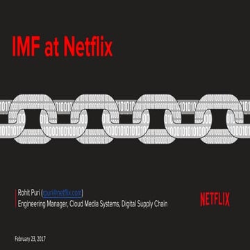 IMF at Netflix