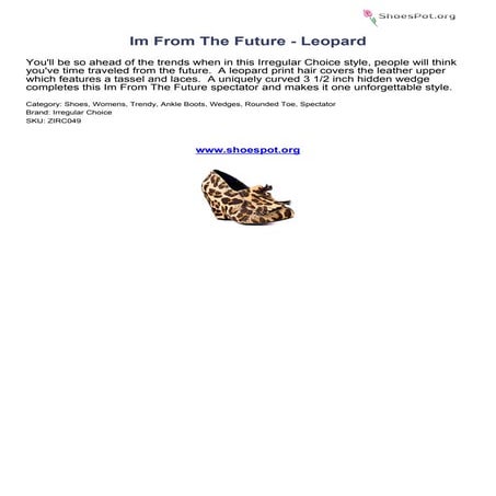 Im from the future leopard shoespot review 472