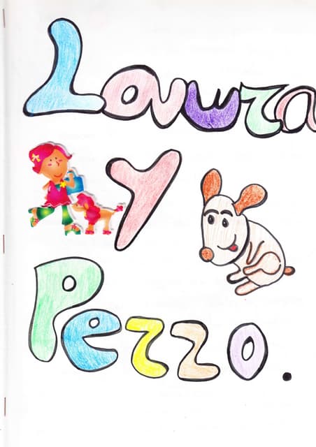 Laura y Perro
