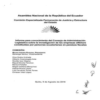 Informe para conocimiento del CAL s...