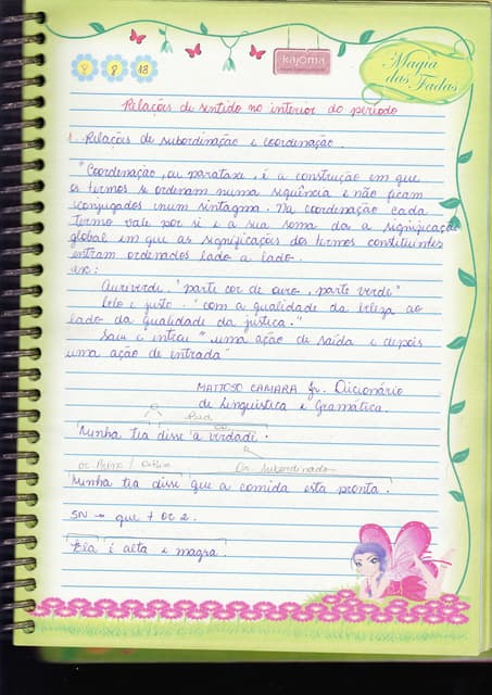 SUBORDINAÇÃO - 2013.2 (6º PERÍODO)