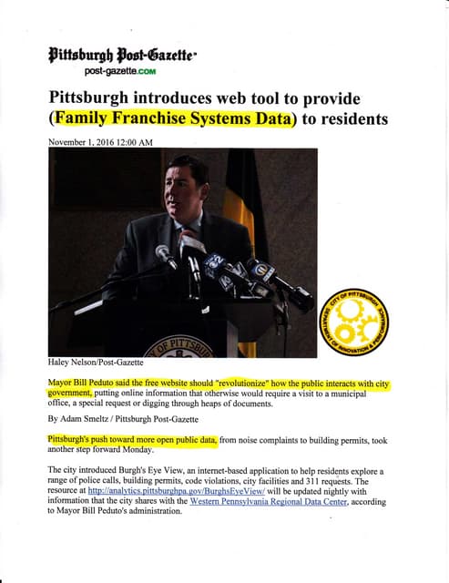 Trinity Kings World Leadership Services teams up with The City of Pittsburgh ...
