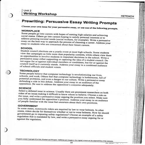 BURRIS ENGLISH PACKET