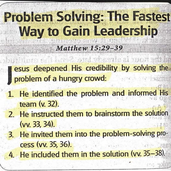 Trinity Kings World Leadership: Problem Solving: The Fastest Way to ...
