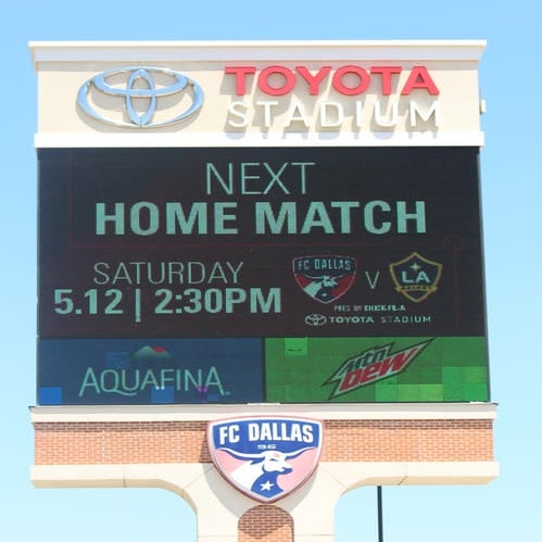 FC Dallas Bilboard
