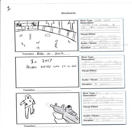 Sundown Storyboards