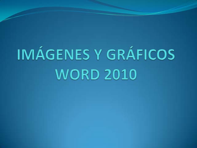 Imágenes y gráficos word