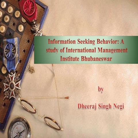 Information Seeking Behavior 