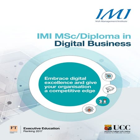 IMI Diploma in Digital Business Brochure