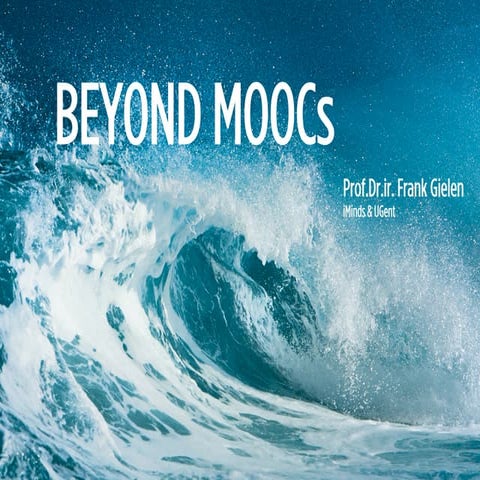 Beyond MOOCs ctd. (2015)
