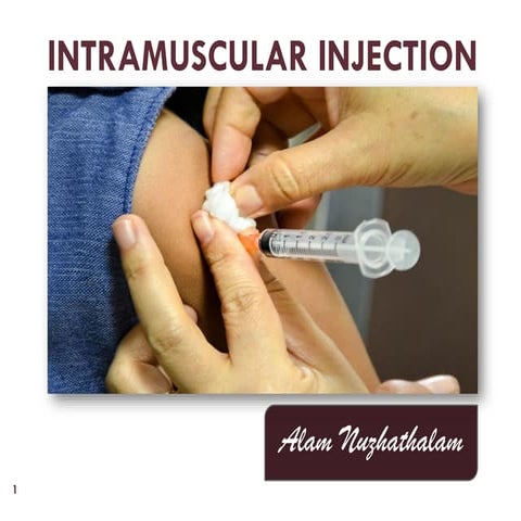 Intramuscular Injection or IM Injection 