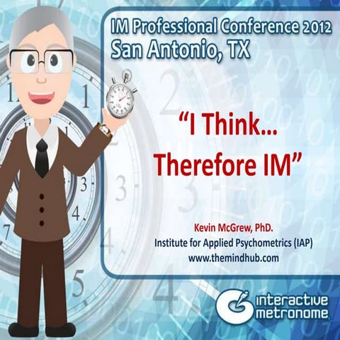 I think...therefore IM