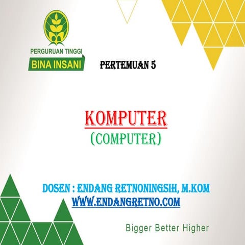Pertemuan 5 Komputer