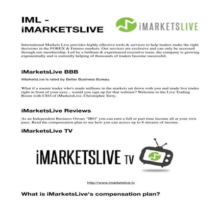  IML - iMARKETSLIVE
