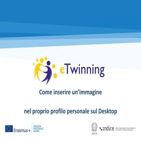Caricare immagini sul Desktop eTwinning