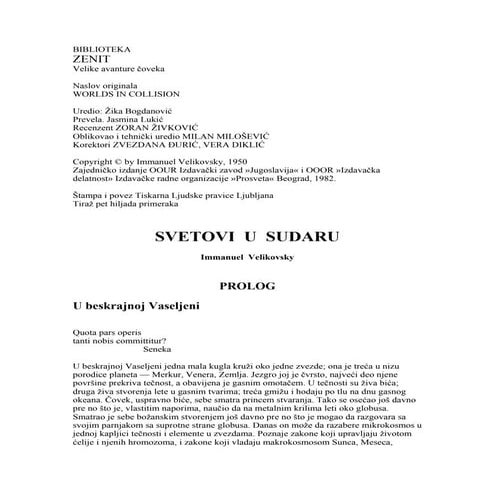 Immanuel Velikovsky-svetovi-u-sudaru