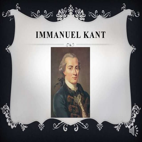 Immanuel kant