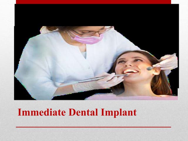 immediate vs delayed implant placement in anterior single tooth ...
