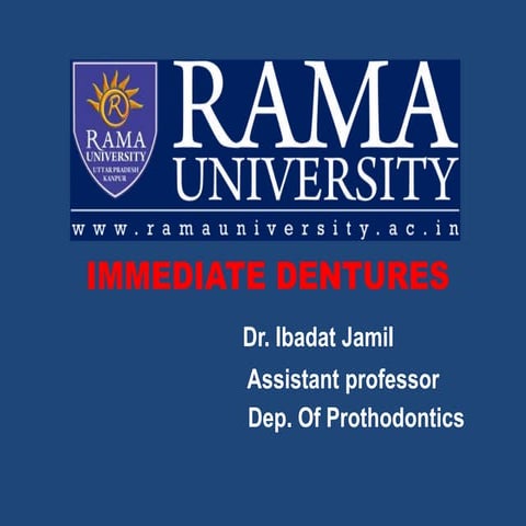 Immediate Denture 