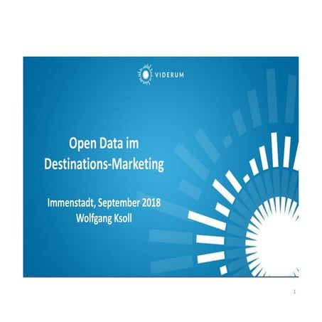 Open Data im Destinations-Marketing
