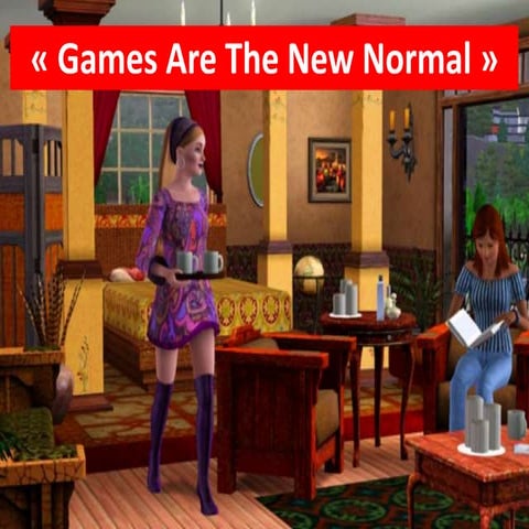 Games are the new Normal (keynote Immersion 2011)