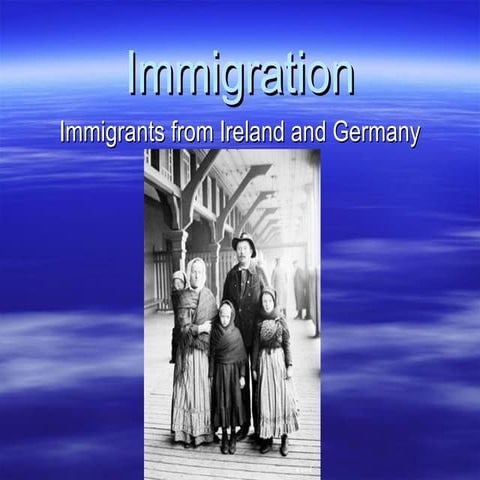 Irish immigration overview | PPT
