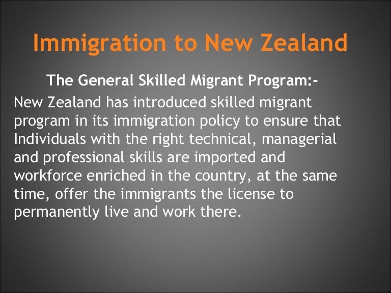 Immigration to-new-zealand-ppt-powerpoint