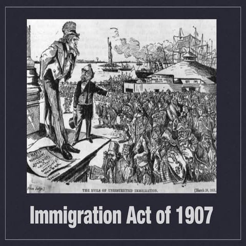 Immigration Act of 1907