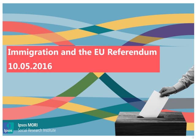 Immigration and the EU Referendum