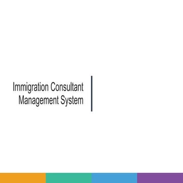Immigration Consultant CRM