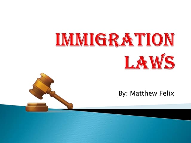 Immigration Laws