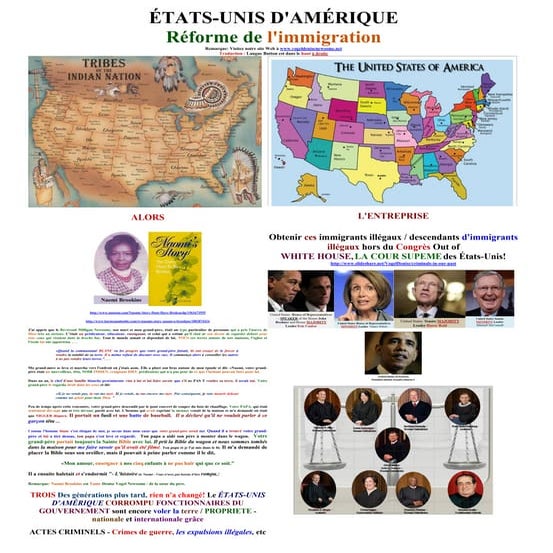 United States of America – IMMIGRATION REFORM - FRENCH