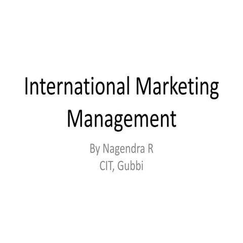 IMM Module 2 - VTU MBA