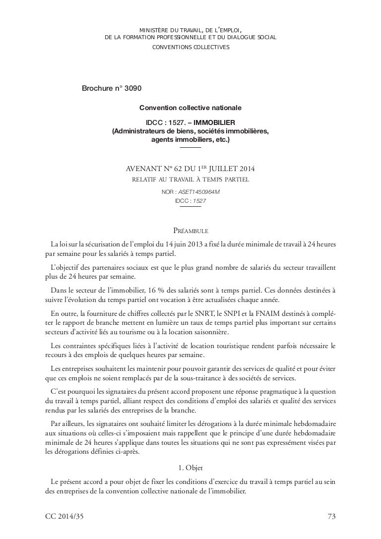 Modèle Avenant Contrat De Travail Changement Horaire Word