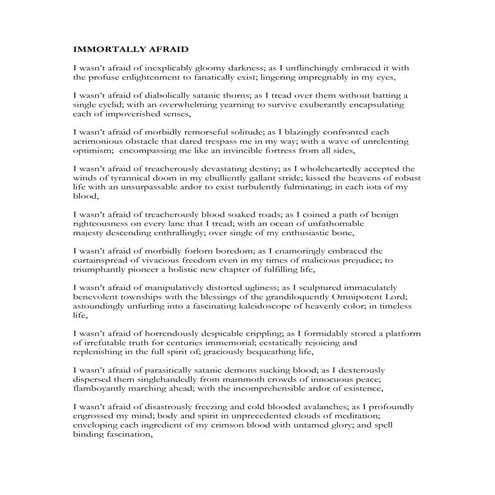 Renunciation | DOC