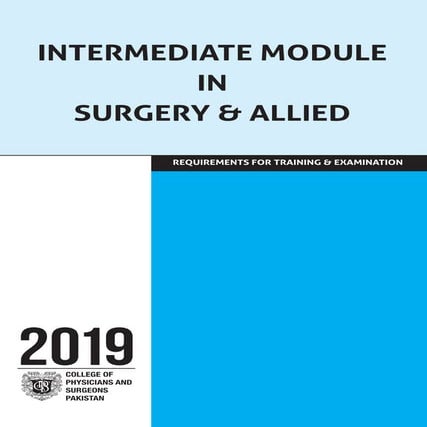 Comprehensive Guide to Intermediate Module in Surgery Training ...