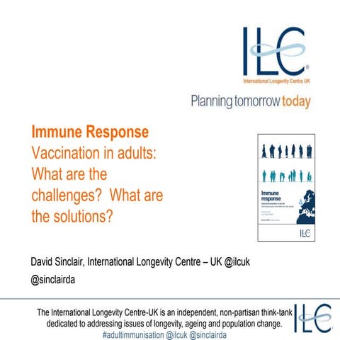 David Sinclair on the challenges of vaccinating adults