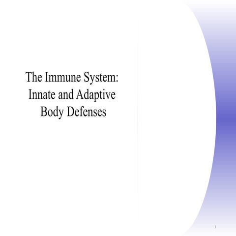 The Immune system