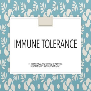 Immune tolerance CORRECTED.pptx