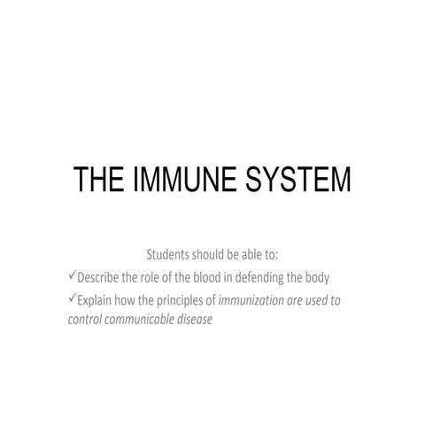 Immunity