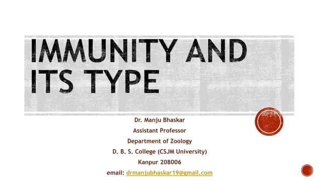 Immunity