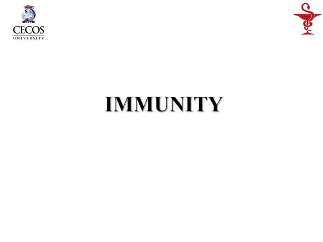 Immunity, Introduction, Overview, Review