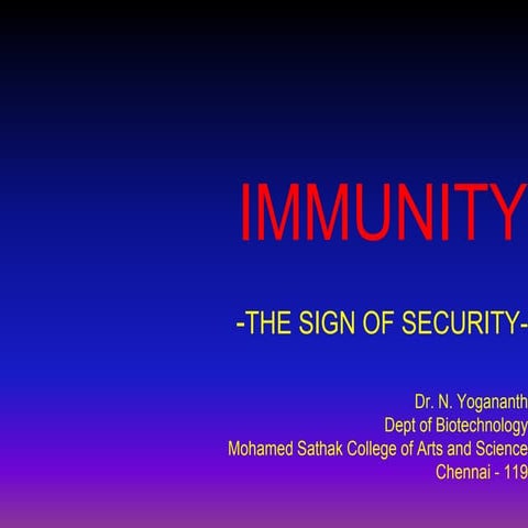 Immunity  