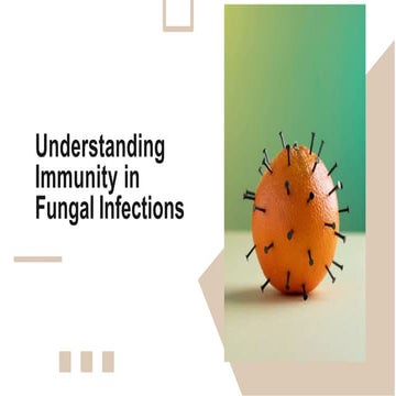 Immunity Mechanisms in Fungal Infections