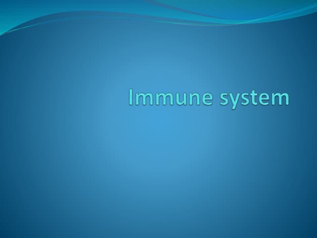 Immunity types and compliment system ppt