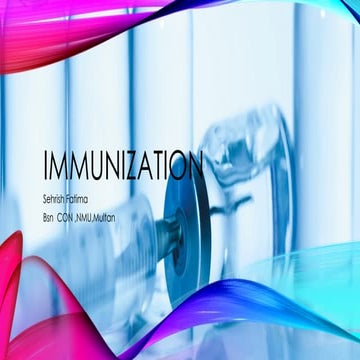 Immunization | PPT