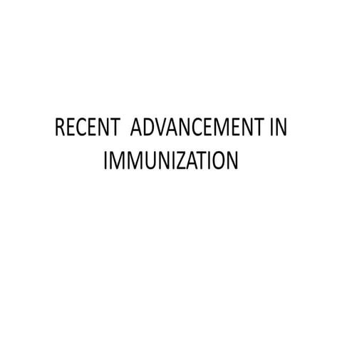 immunization