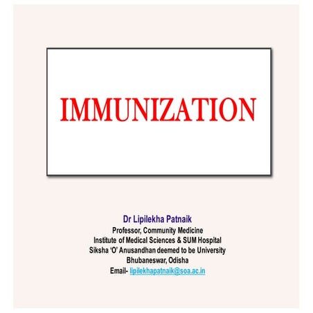 Immunization