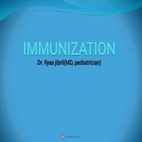 EPI ( Expanded program on immunization) | PDF